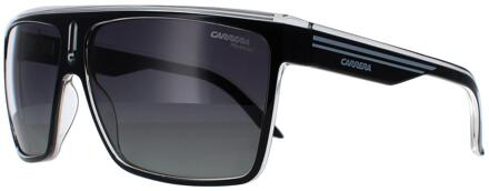 Carrera 22 P56/WJ zwart wit grijs gradiënt gepolariseerde zonnebril - One Size