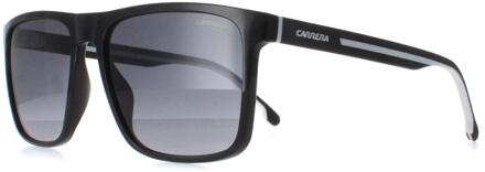 Carrera 8064/S 80S 9O zwart en wit donkergrijs gradiënt zonnebril - maat