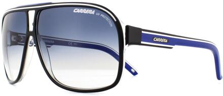 Carrera Aviator Mens Black Dark Blue Gradient zonnebril - maat Zwart