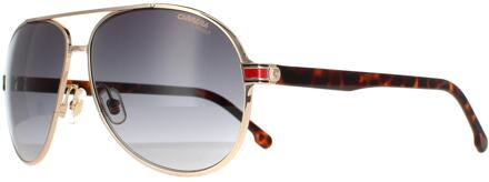 Carrera Aviator unisex goud Havana donkergrijze gradiënt 1051/s - maat