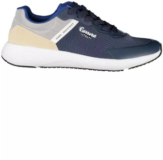 Carrera Blauwe Polyester Sneaker voor Heren Carrera , Blue , Heren - 41 Eu,40 Eu,44 Eu,43 Eu,42 Eu,45 EU
