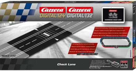 Carrera Digital 124/132 racebaan uitbreiding set tijdmeting Zwart