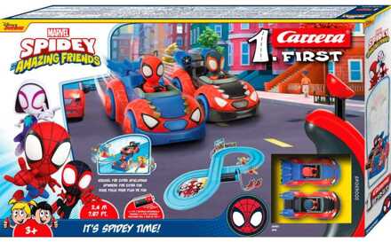 Carrera FIRST Spidey - It's Spidey Time! Racebaan