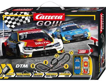 Carrera Go!!! Raceauto En -Baanset Dtm 6,2 M