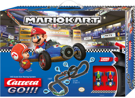 Carrera Go! Racebaanset Nintendo Mario Kart™ 8 530 Cm Zwart