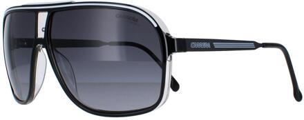 Carrera Grand Prix 3 80S/9O zwart-wit-grijs gradiënt zonnebril - maat