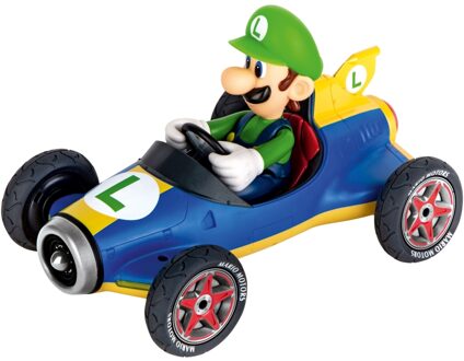 Carrera Mario Kart Mach 8 Luigi Geel/blauw