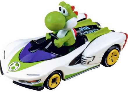 Carrera racebaanauto Go Nintendo Mario Kart Yoshi 1:43 groen/wit Wit,Groen