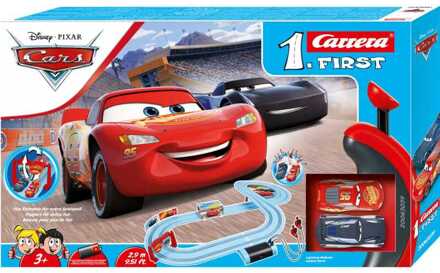 Carrera Racebaanset Cars - Piston Cup 290 Cm Lichtblauw