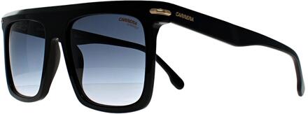 Carrera Rechthoekig Heren Zwart met Goud Blauw Verloop 359/S