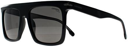 Carrera Rechthoekige Heren Zwart Donker Ruthenium Grijs Gepolariseerd 359/S - maat