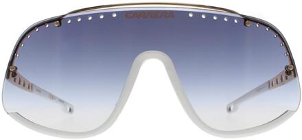 Carrera Shield Heren Blauw Goud Spiegel Gradiënt Flaglab 16