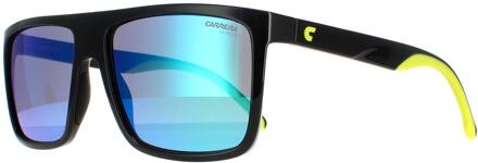 Carrera Square Mannen Zwart Green Green Multilayer Mirror 8055/s