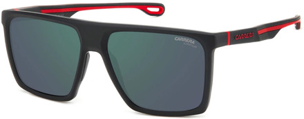 Carrera Stijlvolle zonnebril in Mt Black Red/Green Carrera , Black , Heren - 58 MM