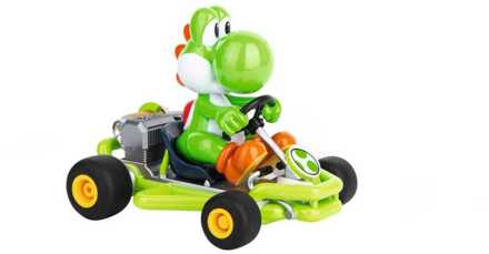 Carrera Super Mario Kart RC remote-controlled Car 1/18 2.4GHz Pipe Kart Yoshi