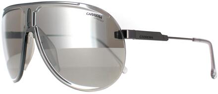 Carrera SuperChampion 6LB T4 ruthenium zilver spiegel zonnebril