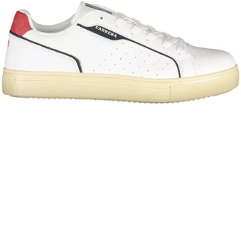 Carrera Witte Polyethyleen Sneaker met Contrasterende Details Carrera , Multicolor , Heren - 43 Eu,40 Eu,44 Eu,41 Eu,42 EU