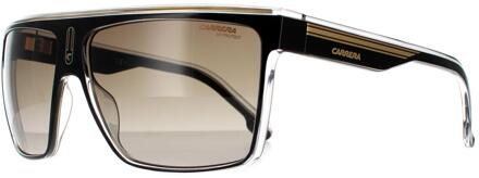 Carrera zonnebril 22/n 2m2 ha zwart goud bruin gradiënt - One Size