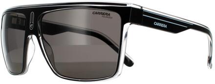 Carrera zonnebril 22/n 7C5 M9 Zwart kristalgrijs gepolariseerd - One Size