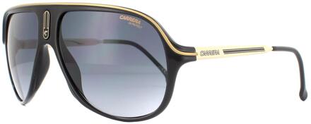 Carrera zonnebril safari65/n 807 9o zwart donkergrijze gradiënt - maat