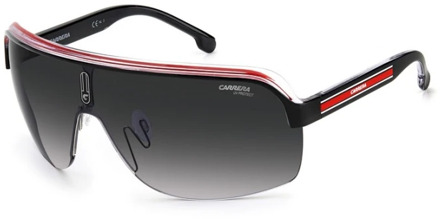 Carrera Zwarte Stijlvolle Zonnebril voor Verhoogde Stijl Carrera , Black , Unisex - ONE Size