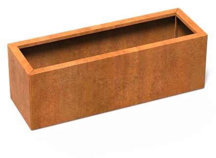 Carrez Connect cortenstaal 100 x 40 x h. 40 cm plantenbak