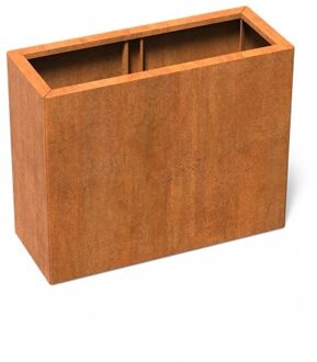 Carrez Connect cortenstaal 100 x 40 x h. 80 cm plantenbak