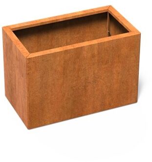 Carrez Connect cortenstaal 100 x 50 x h. 60 cm plantenbak