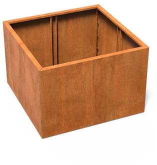 Carrez Connect cortenstaal 120 x 120 x h. 80 cm plantenbak