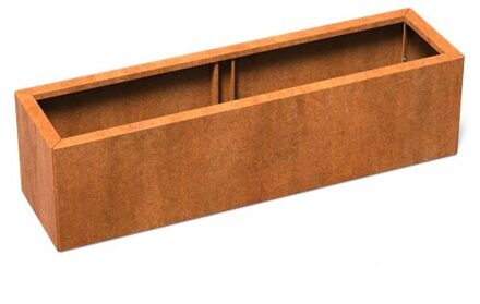 Carrez Connect cortenstaal 150 x 40 x h. 40 cm plantenbak