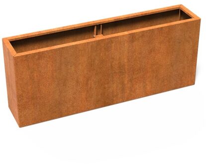 Carrez Connect cortenstaal 200 x 40 x h. 80 cm plantenbak