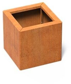 Carrez Connect cortenstaal 40 x 40 x h. 40 cm plantenbak
