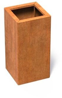 Carrez Connect cortenstaal 40 x 40 x h. 80 cm plantenbak