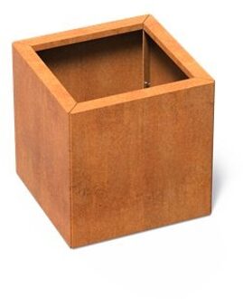Carrez Connect cortenstaal 50 x 50 x h. 50 cm plantenbak