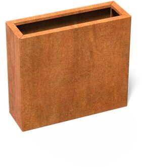 Carrez Connect cortenstaal 90 x 30 x h. 80 cm plantenbak