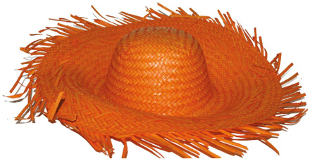 Carribean hoed oranje