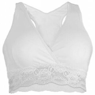 Carriwell Lace Nursing BH Wit-S