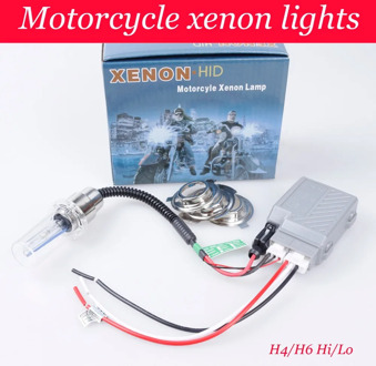 Carro Freeship Motorcycle hid Xenon Kit For Hid H6/h4 Hi/low Motor Lights 12v 35w 4300k 5000k 6000k 8000k 12000k Far Near Light