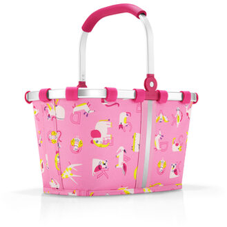 Carrybag XS Kids Boodschappenmand - Maat XS - 5L - ABC Friends Pink Roze