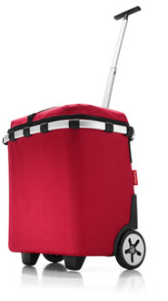 Carrycruiser Iso boodschappentrolley - rood - 40 liter