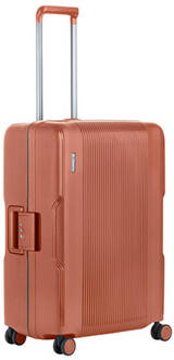 CarryOn Protector Luxe Koffer - Trolley 66cm Met Tsa-klikslot - 4-delige Packer Set - Ultralicht - Terra Oranje