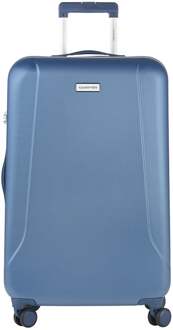 CarryOn Skyhopper Grote Reiskoffer 78cm TSA-slot - Koffer 85 Ltr met OKOBAN Blauw