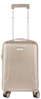 CarryOn Skyhopper Handbagage Koffer 55cm TSA-slot Okoban Registratie Champagne Beige