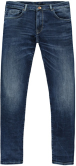 Cars Bates denim heren slim-fit jeans dark used Blauw - 28-36