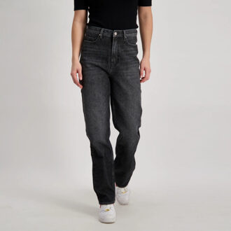 Cars Carice dames straight jeans black used - maat 32-32 Zwart