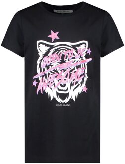 Cars Casual T-shirt Meisjes 116 Zwart