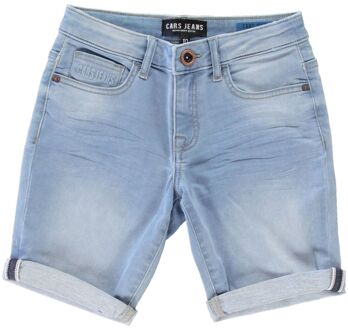 Cars Heren SEATLE Short Denim Bleached Used - Maat L