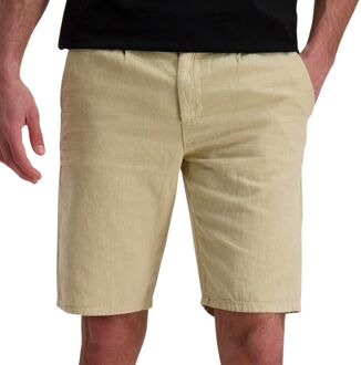 Cars Horan Linnen Short Heren beige - M