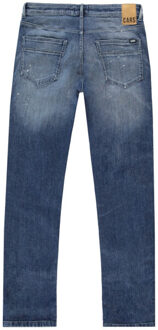Cars Jeans bates slim fit blue denim Blauw - 30-34