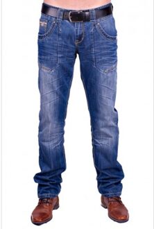 Cars Jeans Bedford Stonewashed Used Blauw - 33/34